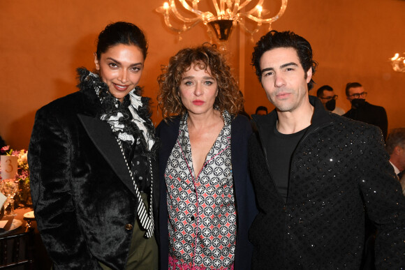 Deepika Padukone, Valeria Golino, Tahar Rahim - Dîner de gala Louis Vuitton en marge de la 59ème édition de la Biennale de Venise le 21 avril 2022. 