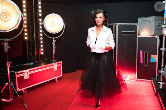 Exclusif - La chanteuse Lio - Backstage de l'enregistrement de l'émission "300 choeurs chantent Les tubes d'un jour" à Paris, qui sera diffusée le 19 mars 2021 sur France 3. Le 16 septembre 2020 