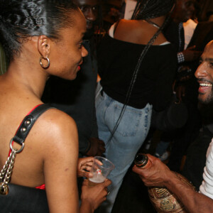 Exclusif - Stomy Bugsy - Stomy Bugsy fête son 50ème anniversaire à la fin de la représentation de la pièce "Un Jour j'irai à Détroit ! " au théâtre du Gymnase Marie-Bell à Paris le 21 mai 2022. © JLPPA/Bestimage