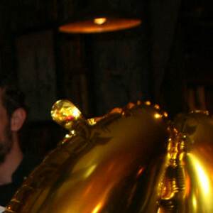 Exclusif - Stomy Bugsy - Stomy Bugsy fête son 50ème anniversaire à la fin de la représentation de la pièce "Un Jour j'irai à Détroit ! " au théâtre du Gymnase Marie-Bell à Paris le 21 mai 2022. © JLPPA/Bestimage