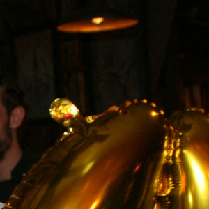 Exclusif - Stomy Bugsy - Stomy Bugsy fête son 50ème anniversaire à la fin de la représentation de la pièce "Un Jour j'irai à Détroit ! " au théâtre du Gymnase Marie-Bell à Paris le 21 mai 2022. © JLPPA/Bestimage 