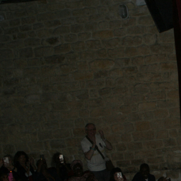 Exclusif - Stomy Bugsy, David Desclos - Stomy Bugsy fête son 50ème anniversaire à la fin de la représentation de la pièce "Un Jour j'irai à Détroit ! " au théâtre du Gymnase Marie-Bell à Paris le 21 mai 2022. © JLPPA/Bestimage 