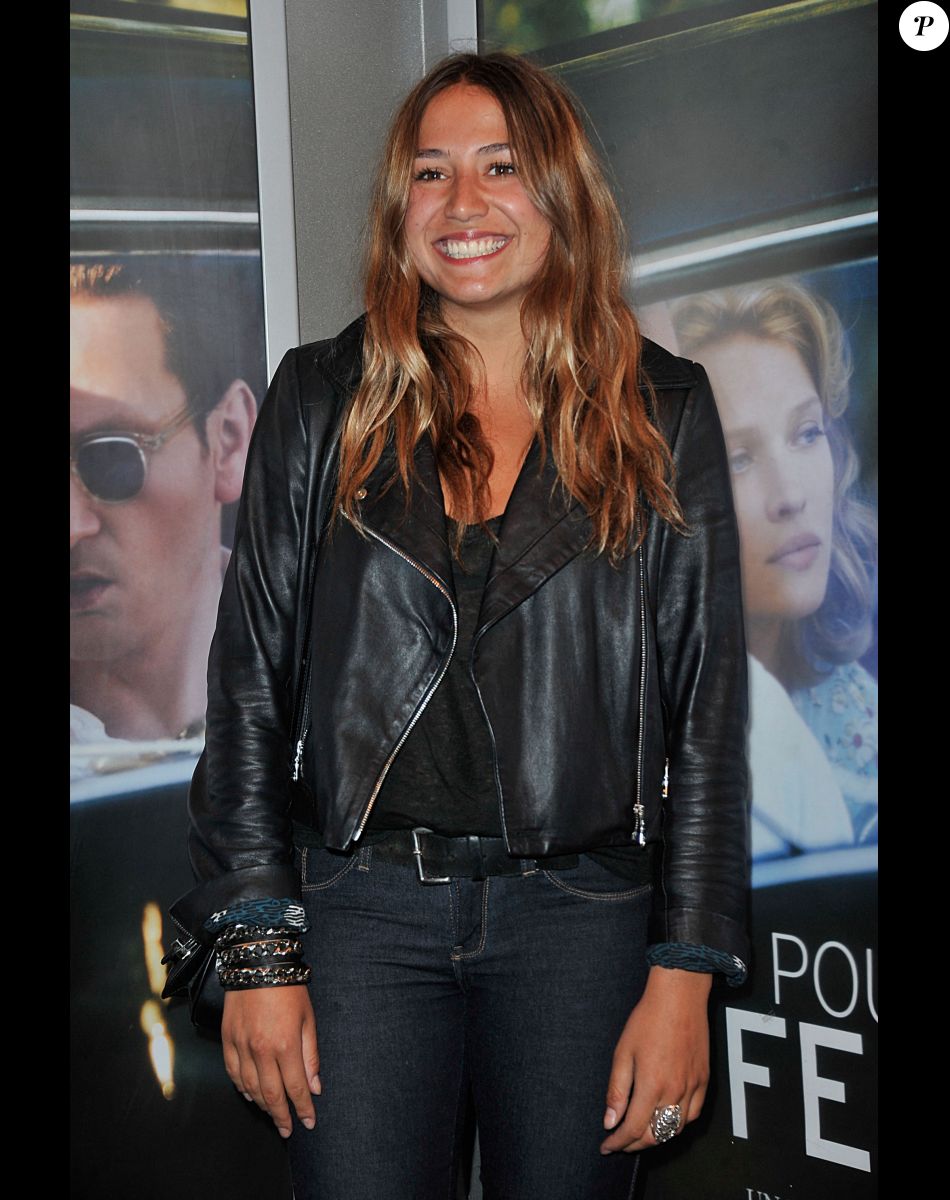 Izia Higelin - Premiere du film 'Pour une Femme' au cinema Publicis des Champs-Elysees a Paris le 24 juin 2013.
