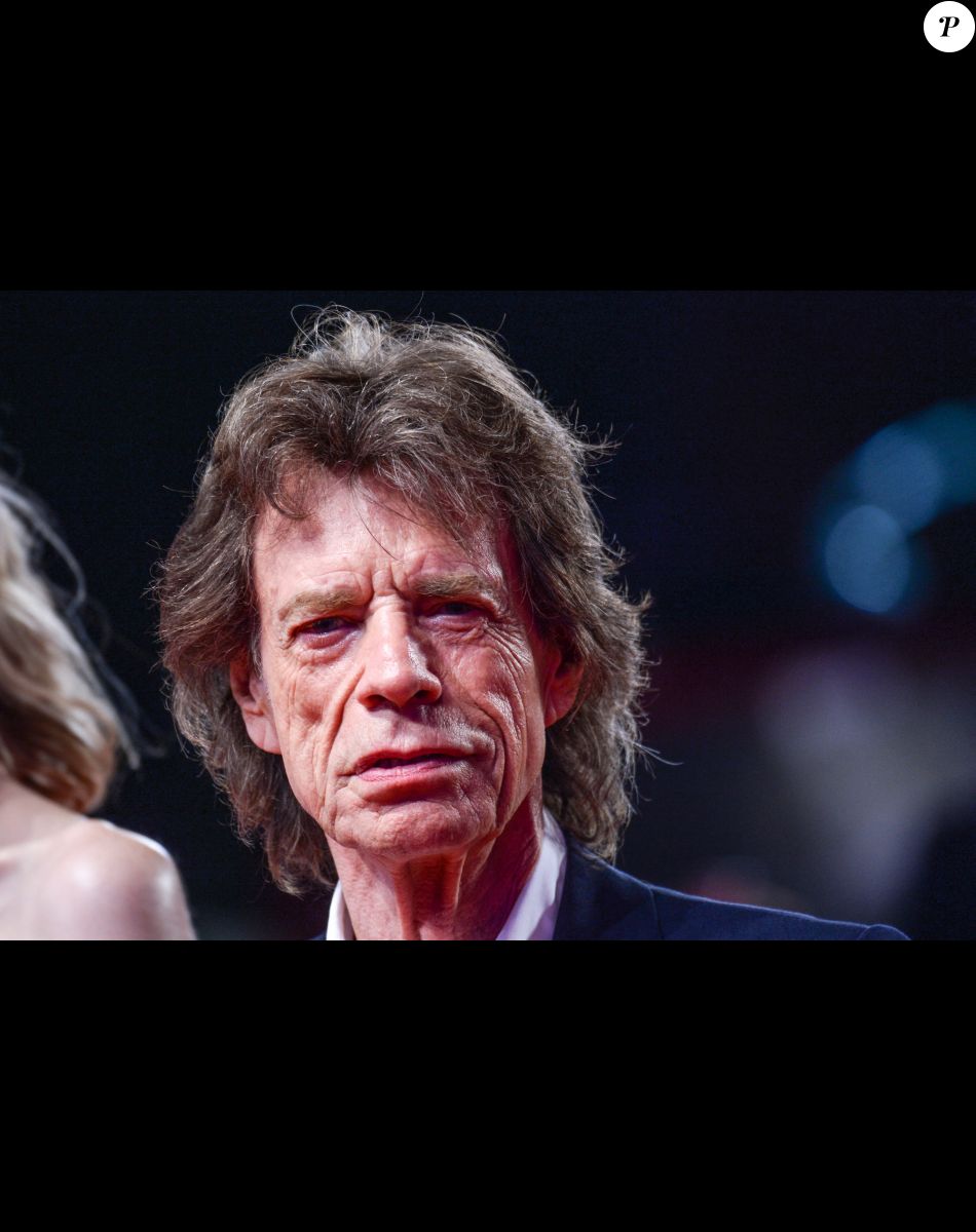 Mick Jagger à la première de "The Burnt Orange Heresy" au 76ème Festival International du Film de Venise (Mostra), le 7 septembre 2019.