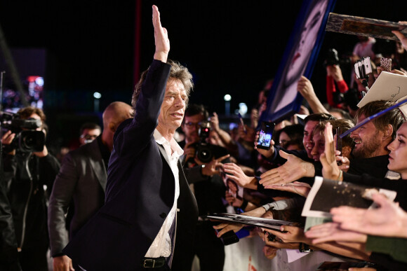 Mick Jagger à la première de "The Burnt Orange Heresy" au 76ème Festival International du Film de Venise (Mostra), le 7 septembre 2019. 