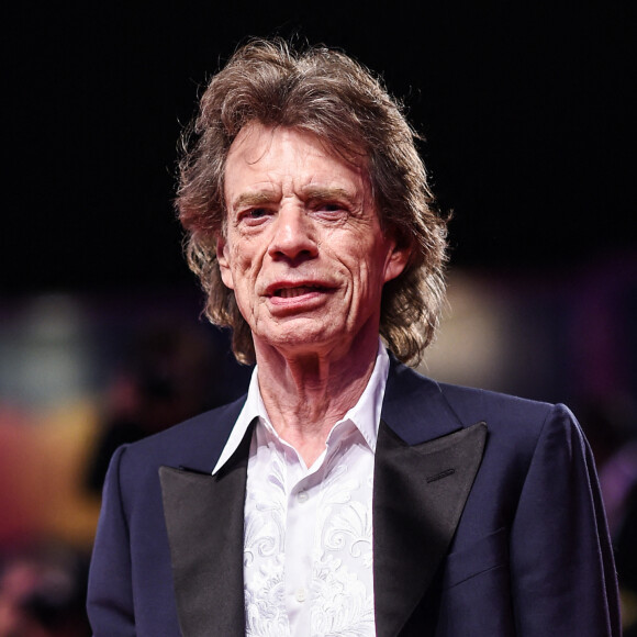 Mick Jagger à la première de "The Burnt Orange Heresy" au 76ème Festival International du Film de Venise (Mostra).