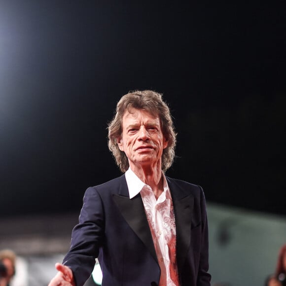 Mick Jagger à la première de "The Burnt Orange Heresy" au 76ème Festival International du Film de Venise (Mostra), le 7 septembre 2019. 