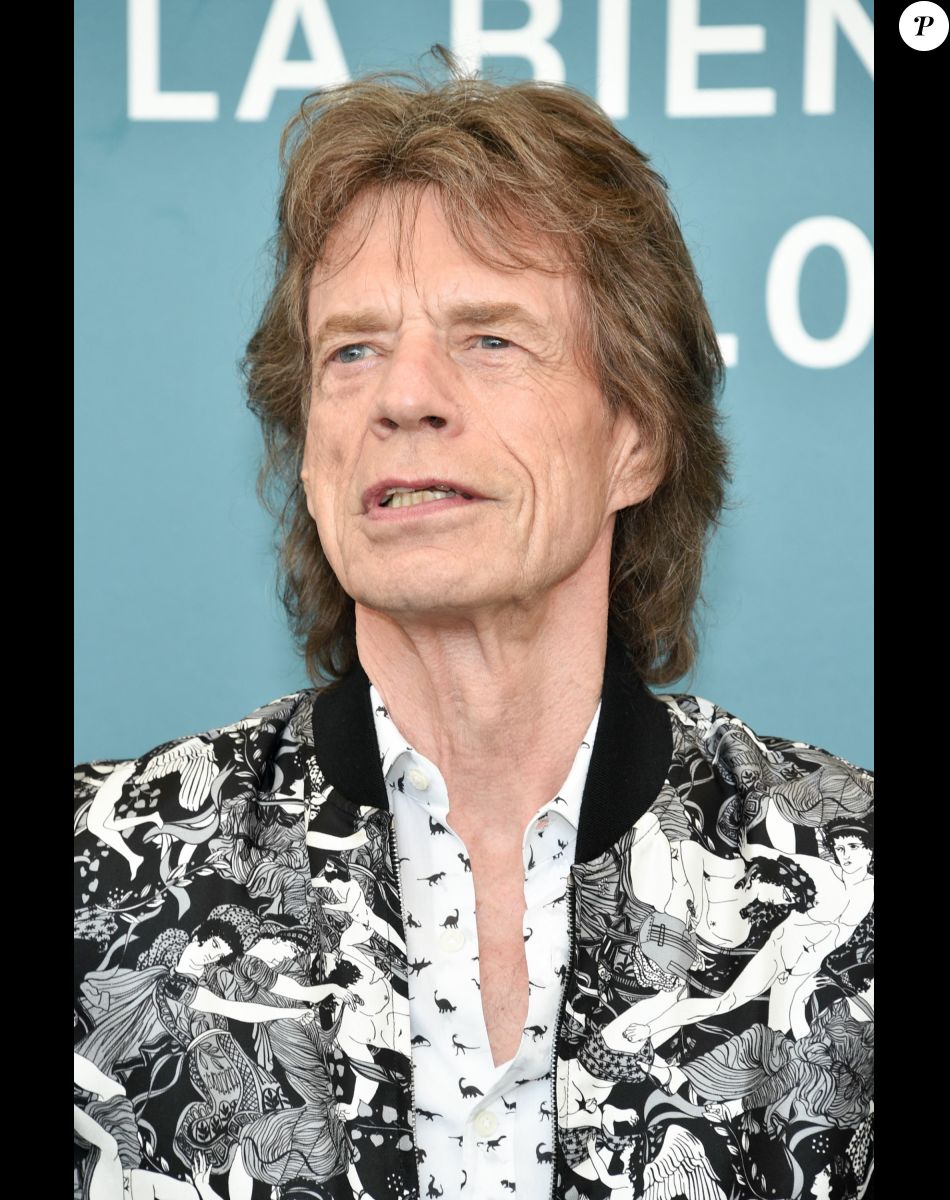 Mick Jagger au photocall de "The Burnt Orange Heresy" au 76ème Festival International du Film de Venise (Mostra), le 7 septembre 2019.