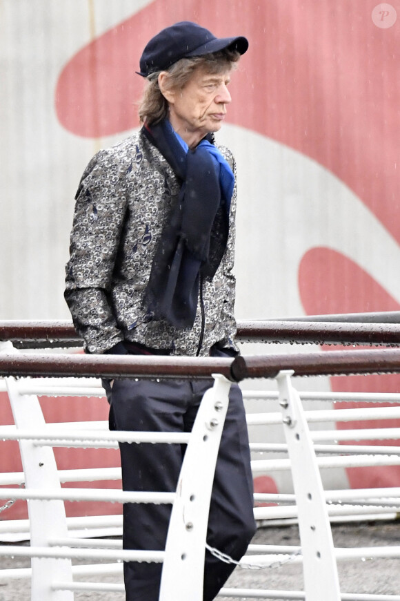 Mick Jagger - Arrivées à l'aéroport lors de la 76ème Mostra de Venise, Festival International du Film de Venise, le 6 septembre 2019. 