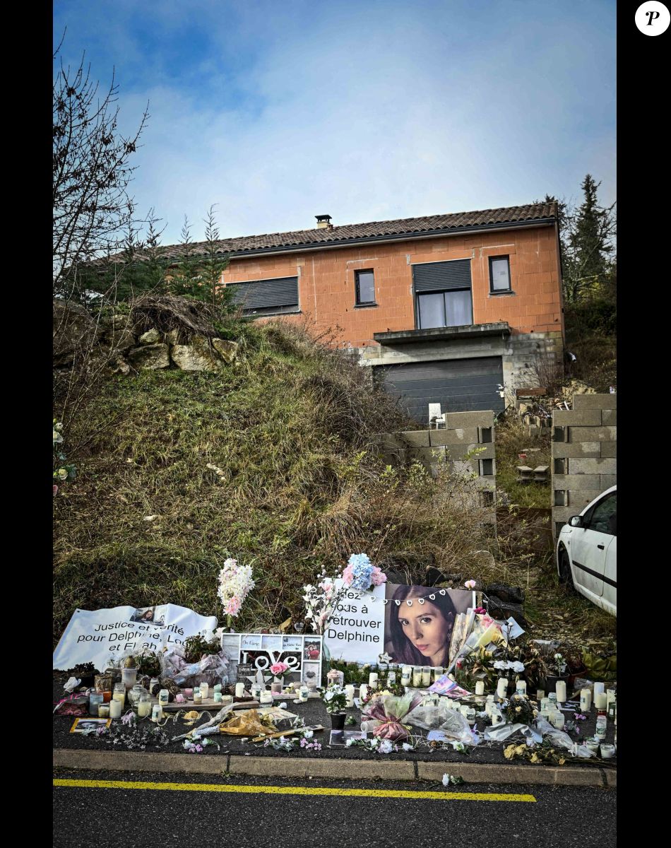 Vue générale de la maison de Delphine Jubillar à Cagnac-les-Mines, le 8 janvier 2022.