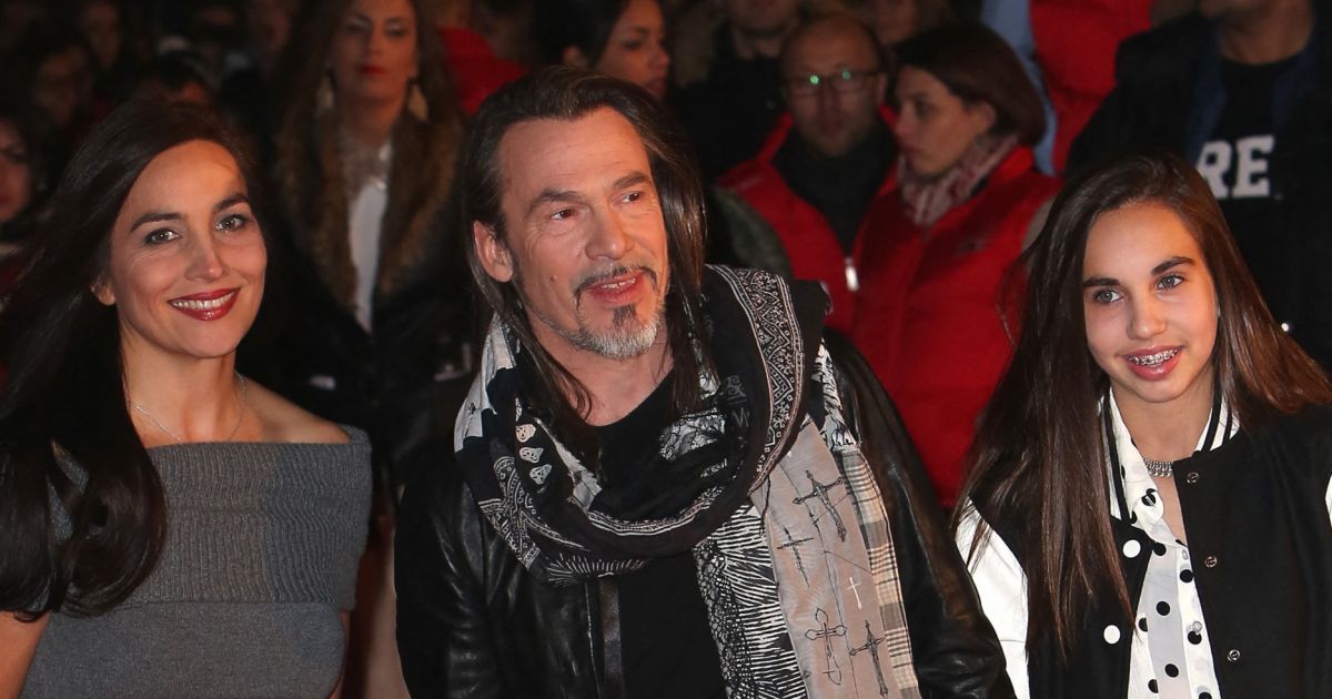 Florent Pagny Sa Femme Azucena Et Leur Fille Ael Lors De La Me