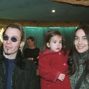 Florent Pagny, Azuccena et leur fille Ael Pagny - Archive