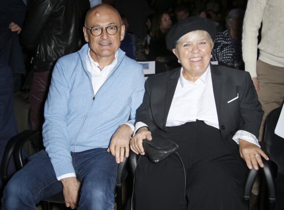 Mimie Mathy et son mari Benoist Gérard - Soirée de clôture du 22ème Festival des créations télévisuelles de Luchon. Le 8 février 2020 © Christophe Aubert via Bestimage