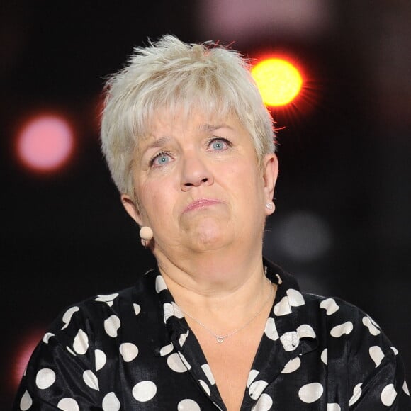 Exclusif - Mimie Mathy - Surprises - Enregistrement de l'émission "La Chanson secrète 4", qui sera diffusée sur TF1, à Paris.  © Gaffiot-Perusseau / Bestimage 