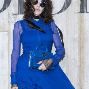 Isabelle Adjani - Photocall de la collection croisière Christian Dior Couture printemps-été 2019 dans les grandes écuries du château de Chantilly, France, le 25 mai 2018. © Olivier Borde/Bestimage 