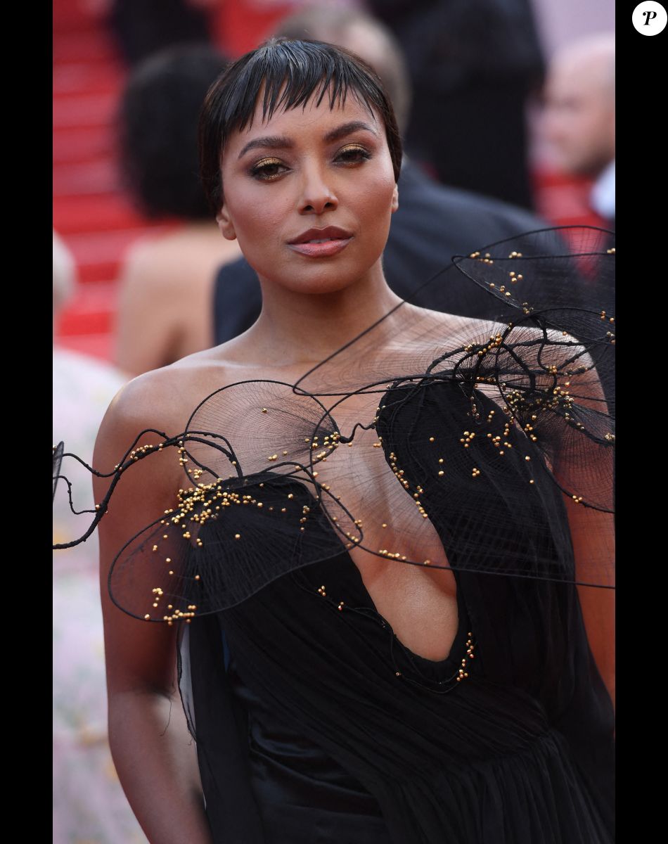 Kat Graham - Montée des marches pour la cérémonie de clôture du 75ème Festival International du Film de Cannes. Le 28 mai 2022 © Giancarlo Gorassini / Bestimage