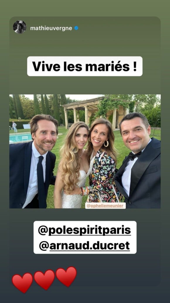 Arnaud Ducret s'est marié à Claire ! Photos de la sublime cérémonie VIP