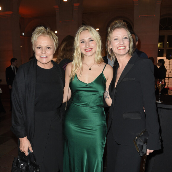 Muriel Robin, Chloé Jouannet et sa mère Alexandra Lamy - 26ème édition des Trophées du Film Français 2018 au Palais Brongniart à Paris le 5 février 2019. © Codic Guirec/Bestimage