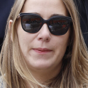 Sofia Essaïdi et son compagnon Adrien Galo - People dans les tribunes lors des Internationaux de France de Tennis de Roland Garros 2022 à Paris le 29 mai 2022. © Cyril Moreau/Bestimage