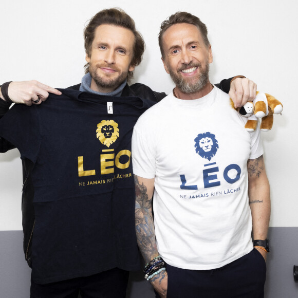 Exclusif - Philippe Lachau (pour l'association Léo), Philippe Caverivière (parrain de l'association Léo) - Backstage - Enregistrement de l'émission "On Est En Direct (OEED)", présentée par L.Ruquier et L.Salamé et diffusée en direct le 5 mars sur France 2 © Jack Tribeca / Bestimage 