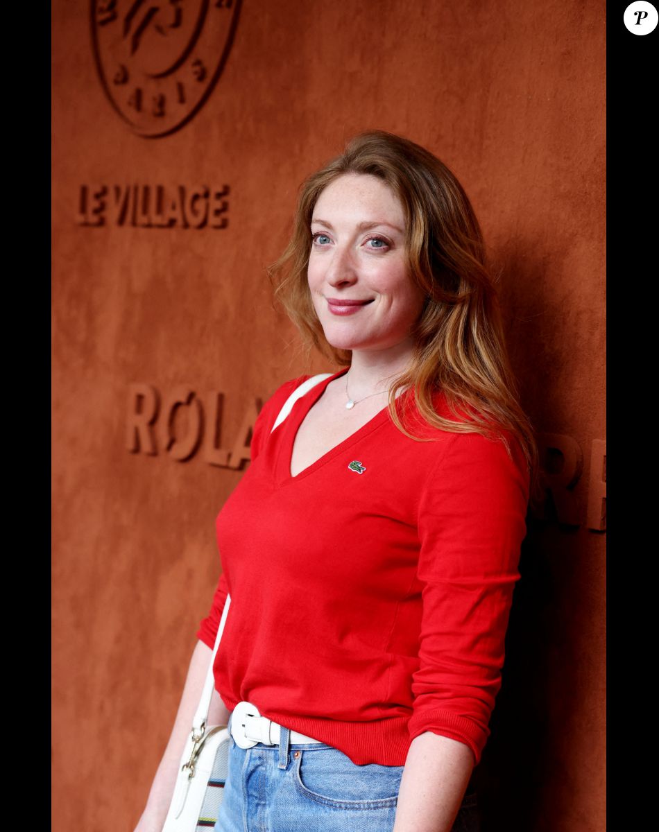 Sarah Stern au village (jour 10) lors des Internationaux de France de Tennis de Roland Garros 2022 à Paris, France, le 31 mai 2022. © Dominique Jacovides/Bestimage
