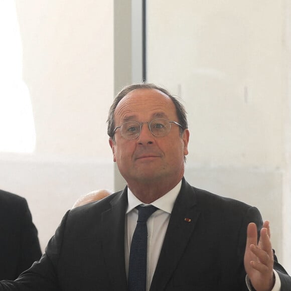 Exclusif - François Hollande - 10e cérémonie du prix de l'audace artistique et culturelle à l'auditorium de l'institut de France à Paris, le 30 mai 2022. © Christophe Clovis / Bestimage