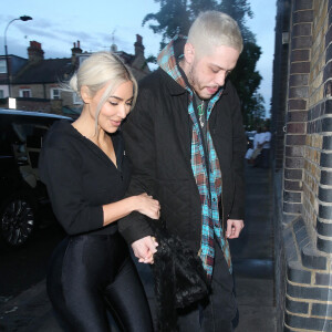 Kim Kardashian et son compagnon Pete Davidson sont de sortie à Londres, le 30 mai 2022. 
