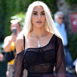Kim Kardashian - Les célébrités se pressent au mariage de Kourtney Kardashian et Travis Barker à Portofino