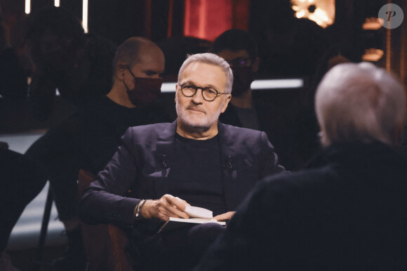 Exclusif - Laurent Ruquier - Enregistrement de l'émission "On Est En Direct (OEED)" le 19 février sur France 2. © Jack Tribeca / Bestimage 