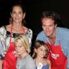 Cindy Crawford, Rande Gerber et leurs enfants, Presley et Kaya Jordan, le 23 novembre 2008 !