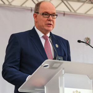 Le prince Albert II à la fête des Fiefs 3ème rencontre des sites historiques Grimaldi de Monaco, le 4 juin 2022. © Claudia Albuquerque/Bestimage