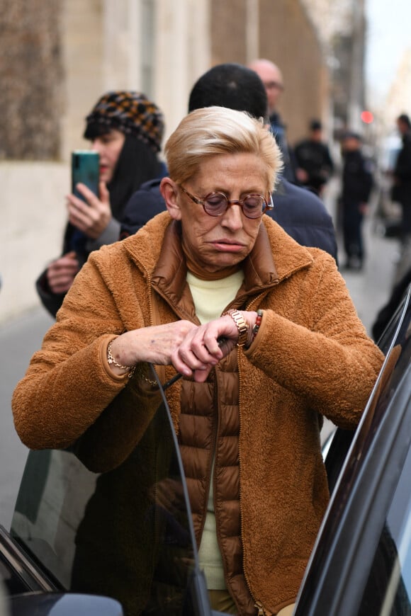 Isabelle Balkany vient chercher son mari Patrick Balkany libéré de la prison de la Santé