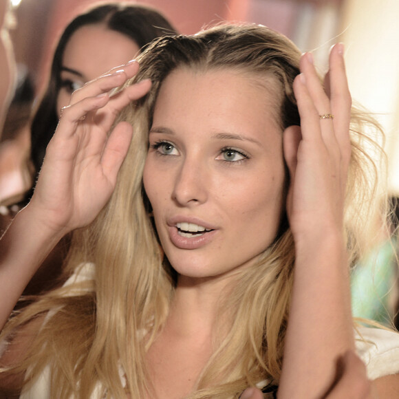 Ilona Smet - Backstage du "Etam Live Show 2018" aux Beaux-Arts à Paris, le 25 septembre 2018. © Veeren/Moreau/Bestimage 