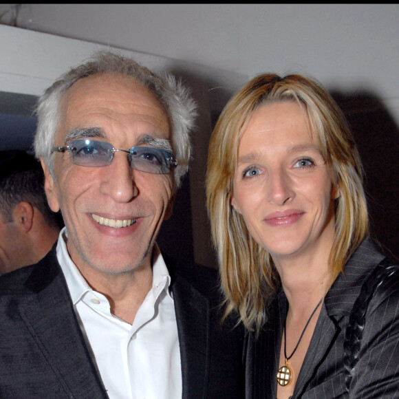 Gérard Darmon et Christine - Oscars du Rugby à la Maison Blanche le 19 novembre 2007