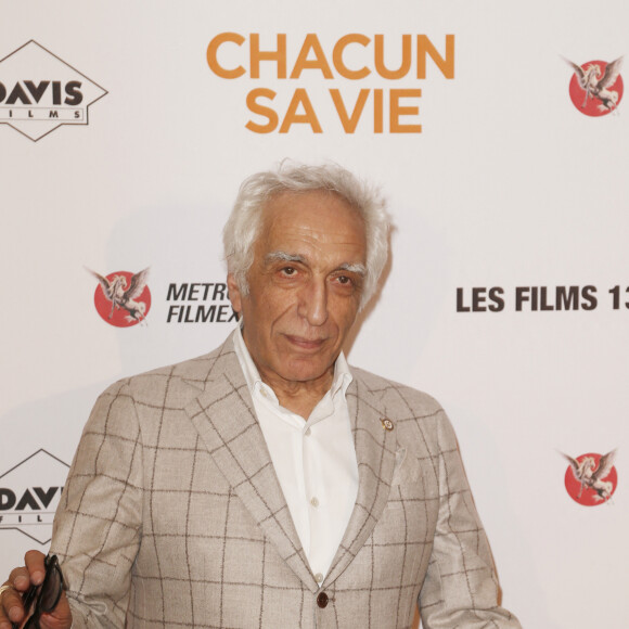 Gérard Darmon lors de l'avant-première du film "Chacun sa vie" au cinéma UGC Normandie à Paris, France, le 13 mars 2017. © Christophe Aubert via Bestimage 