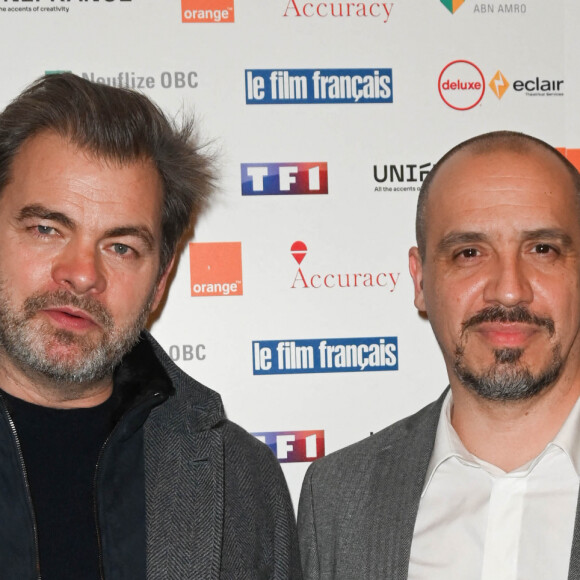 Clovis Cornillac et Alexandre Astier - 29e cérémonie des Trophées du film français à l'hôtel Intercontinental à Paris le 1er février 2022. © Coadic Guirec/Bestimage