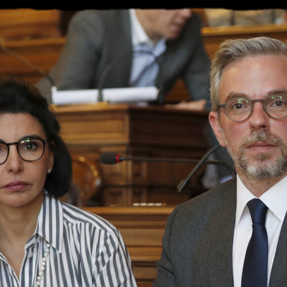 Exclusif - Rachida Dati, à l'Hotel de Ville à Paris, France, le 23 mars 2023. © Alain Guizard/Bestimage