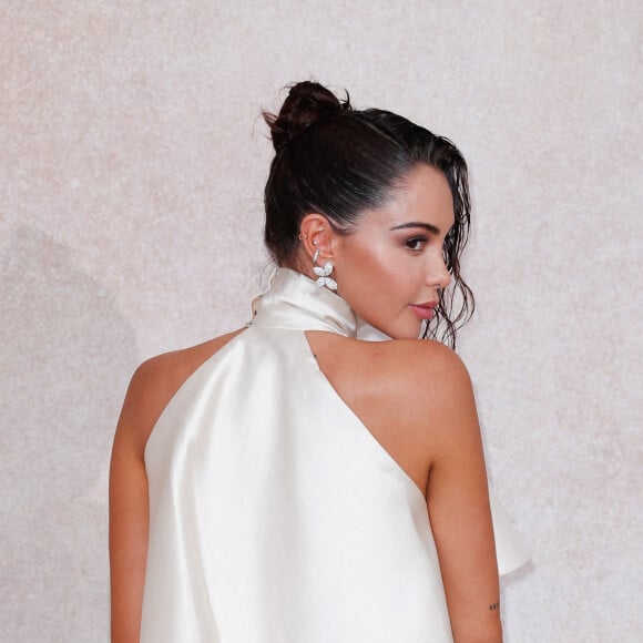 Nabilla Benattia (enceinte) - Photocall du gala de l'AmFar 2022 à l'Hôtel du Cap-Eden-Roc à Antibes le 26 mai 2022. © Cyril Moreau / Bestimage