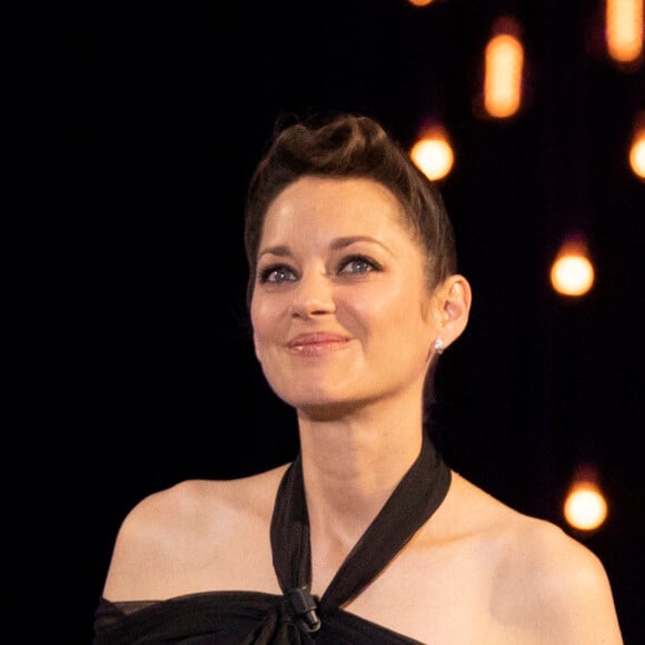 Marion Cotillard a reçu le prix Donostia récompensant l'ensemble de sa carrière - Intérieur - Cérémonie d'ouverture du 69ème festival international du film de San Sebastian (Saint Sebastien), le 17 septembre 2021. 