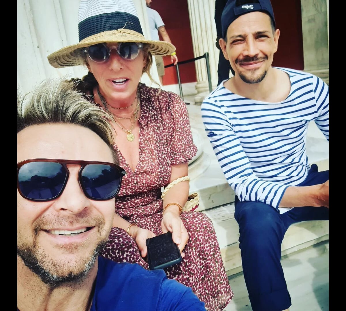 Photo Jeanfi Janssens, Steevy Boulay et Gaël Tchakaloff La bande