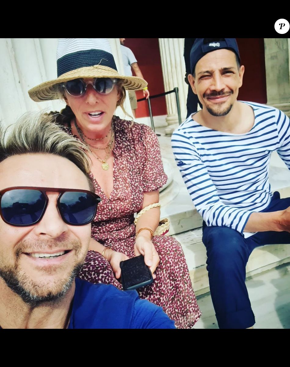 Laurent Ruquier et son compagnon Hugo Manos beau séjour en Grèce, le