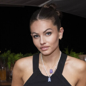 Exclusif - Thylane Blondeau lors de la soirée des 40 ans du bijoutier "APM Monaco" à la plage La Môme lors du 75ème Festival International du Film de Cannes le 21 mai 2022. © Jack Tribeca / Bestimage 