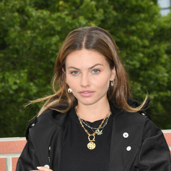 Thylane Blondeau - Photocall à l'occasion de l'inauguration du nouveau Disney's Hotel New York - The Art of Marvel à Disneyland Paris le 26 juin 2021. © Guirec Coadic / Bestimage 