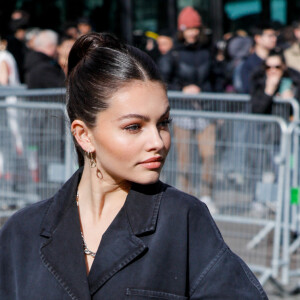 Thylane Blondeau - Arrivées au défilé Miu Miu collection prêt-à-porter Automne/Hiver 2020-2021 lors de la Fashion Week à Paris le 3 mars 2020. © Christophe Clovis - Veeren Ramsamy / Bestimage 