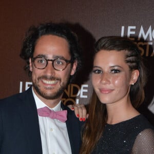 Naissance - Emilie Broussouloux et Thomas Hollande sont parents pour la deuxième fois d'un petit garçon prénommé Noé - Thomas Hollande et sa compagne Emilie Broussouloux - Photocall de la soirée du film "Le monde est à toi" sur la plage Magnum lors du 71ème festival International de Cannes le 12 mai 2018. © CVS-Veeren/Bestimage 