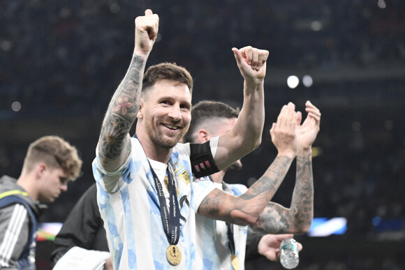 L'Argentine remporte la Coupe Intercontinentale des Nations face à l'Italie (3-0) au stade de Wembley, le 1er juin 2022.