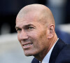 Zinédine Zidane lors du match de football de La Liga opposant le Real Sociedad au Real Madrid au Deportivo Alavés au stade Anoeta à Saint-Sébastien, Espagne.