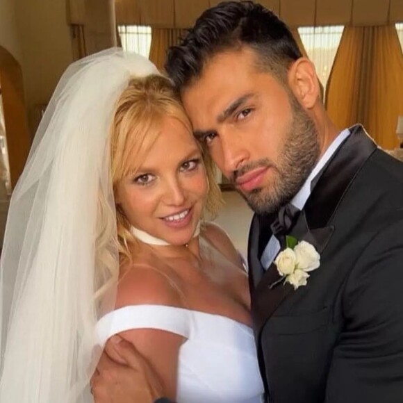 Britney Spears et son compagnon Sam Asghari se sont mariés devant un parterre de stars. @ Instagram / Britney Spears