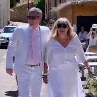 Christine Bravo à nouveau mariée ! Grand "oui" et tendre baiser avec Stéphane en Corse