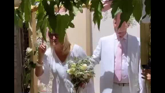 Christine Bravo a épousé son amoureux Stéphane en Corse le 11 juin 2022.